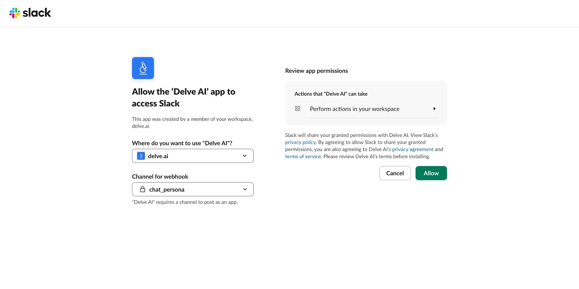 digital twin slack integration