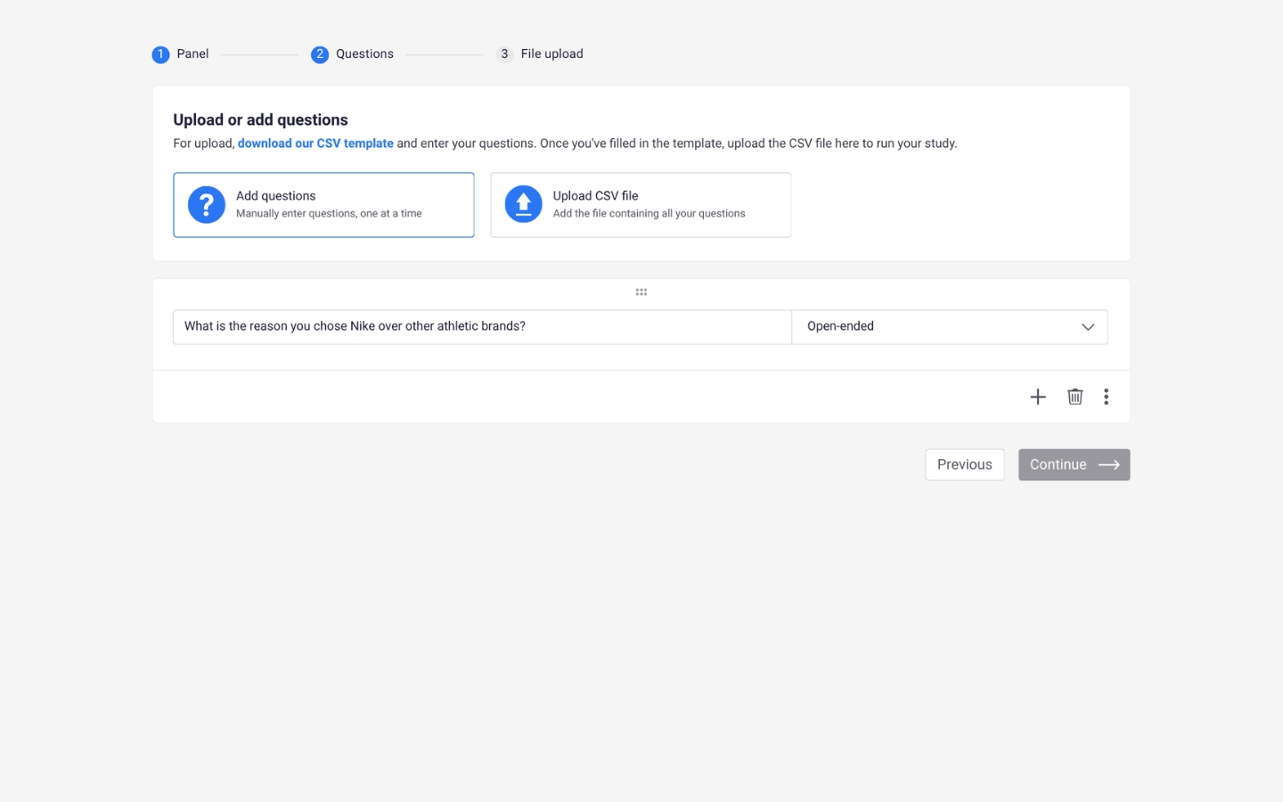 open-ended delve ai dashboard