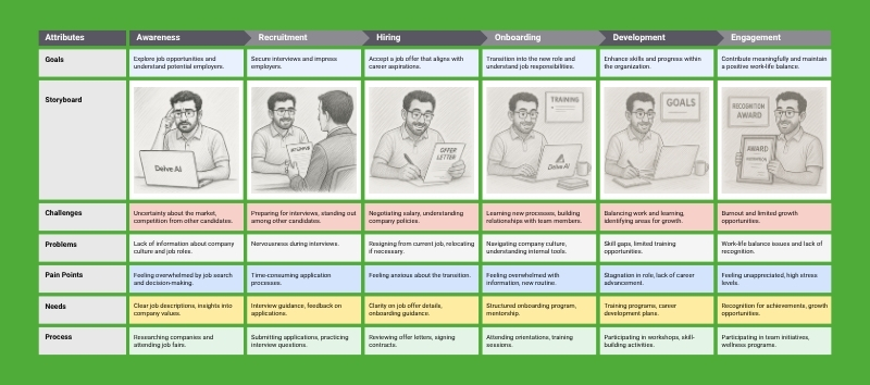 Free Employee Journey Map Template [Download in PPT, Word, Excel, & PDF]