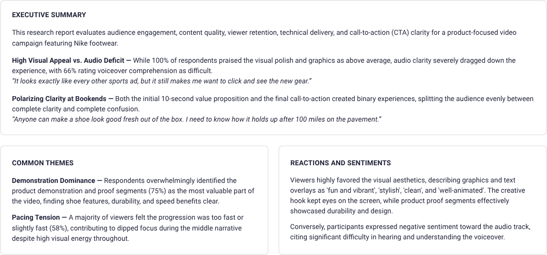 Detailed study analysis, right at your fingertips